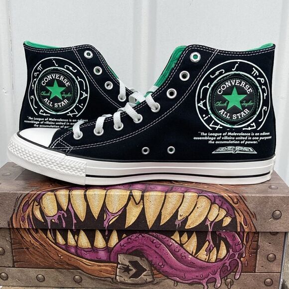 Converse Dungeons & Dragons Limited Edition Chuck Taylor All Star Sneakers 10 - Picture 7 of 15